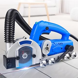 1200W Electric Grout Removal Tool - Professional Grout Cleaner with 5.12" Blade for Effective Tile Cleaning in Bathroom, Kitchen, and Living Room