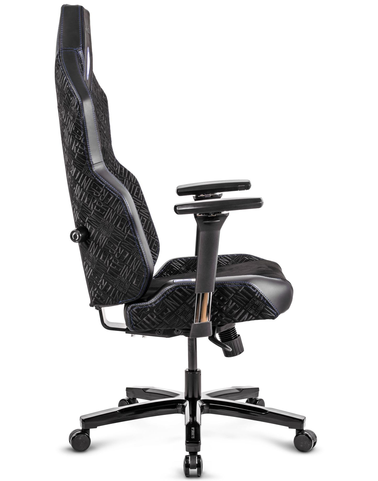 Quersus Chaise Métal Simili Cuir Suède Universelle