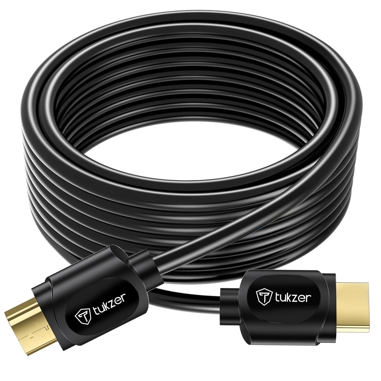Tukzer 4K HDMI Cable, Support 3D, Ultra HD 4K @60Hz, High-Speed 10.2Gbps Ethernet, Audio Return Channel, Gold-Plated Connector| For UHD TV, Monitor, Computer, Projector, Xbox Gaming Console (15 Feet) (B0CPM3C992) Amazon Price History, Amazon Price Tracker