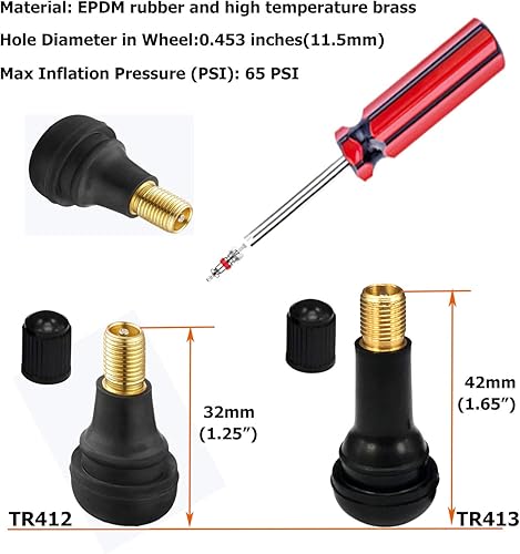 Miniatura 3 de Dr.Roc Cucharas para neumáticos, palanca para motocicleta, cortacésped, herramientas de cambio de neumáticos con bolsa, 3 x 14.5 pulgadas, hierros
