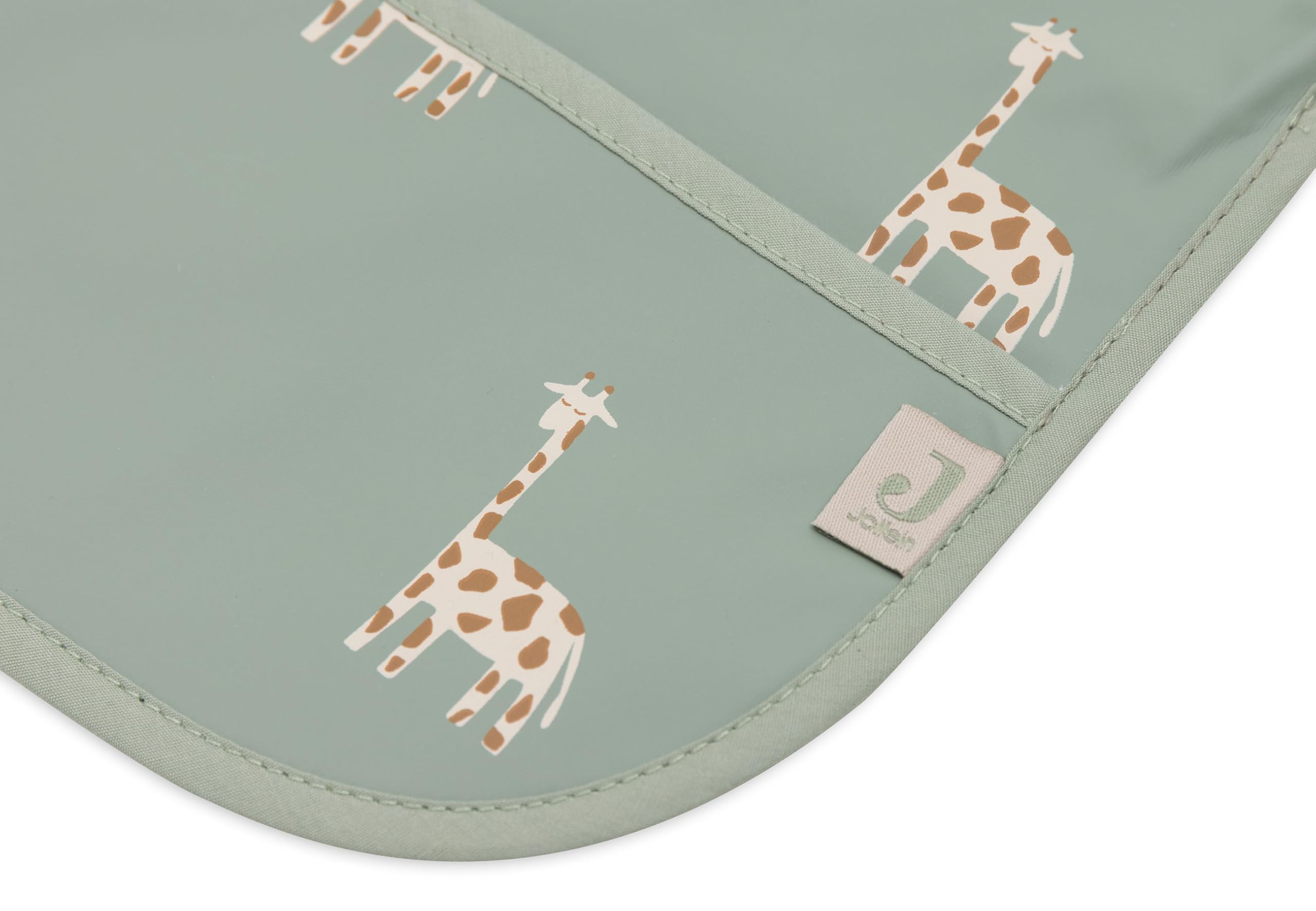 Jollein 029-869-67091 Bavoir imperméable avec manches - Miffy & Snuffy olive