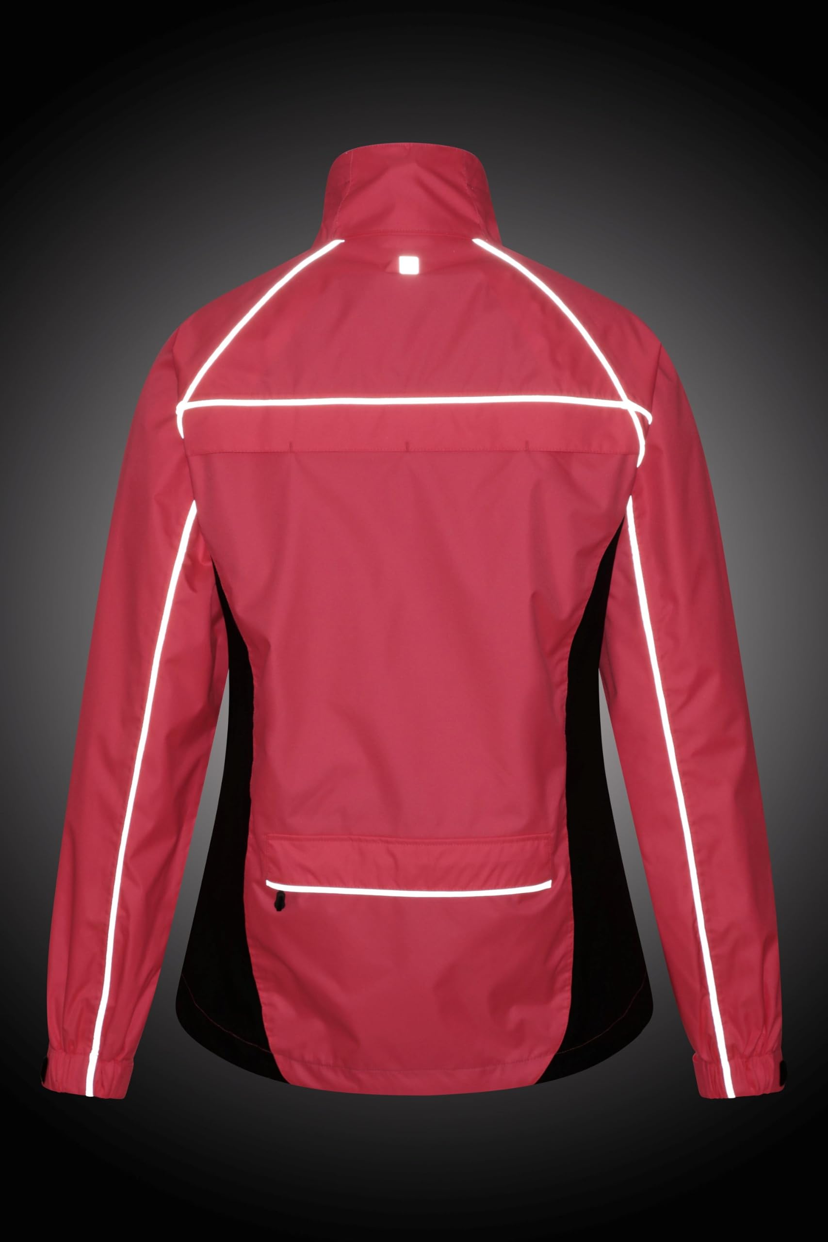Mountain Warehouse Veste Imperméable Adrenaline Femme - Veste Respirante, Coutures Imperméables, Veste Pluie Réfléchissante - Cyclisme, Printemps été