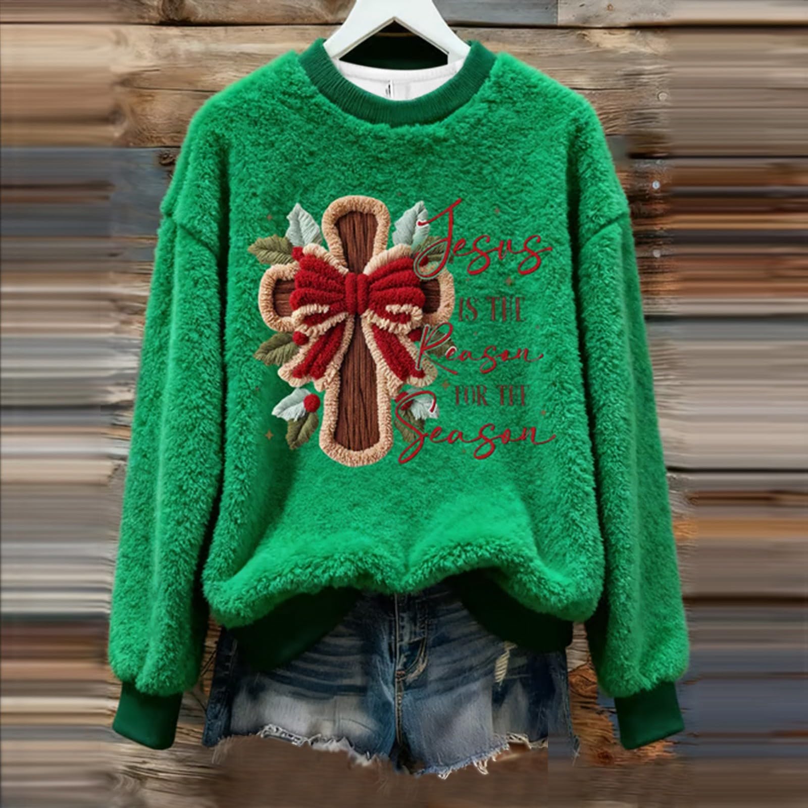 Sudadera de Navidad para mujer, cálida, de forro polar, informal, deportiva, con estampado de muñeco de nieve, ropa de calle para mujer