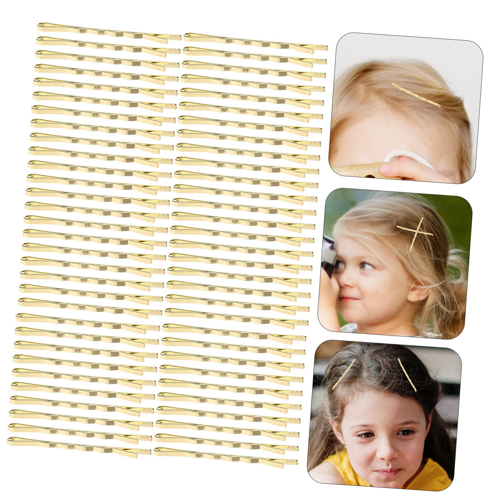 Healeved 180stücke Goldene Haarnadeln Für Damen Rutschfeste Haarklammern Für Dünnes Haar Langlebiges Haarschmuck-accessoire Geeignet Für Verschiedene Frisuren Und Outfits