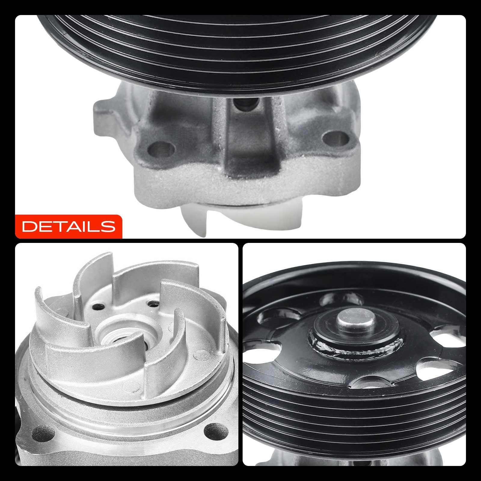 Frankberg Pompa acqua Liquido refrigerante Diesel Compatibile con Corsa C Furgone/Compatto X01 1.3L Corsa C X01 1.3L Corsa D S07 1.3L Meriva X03 1.3L Tigra Twintop X04 1.3L Replace# 46819138