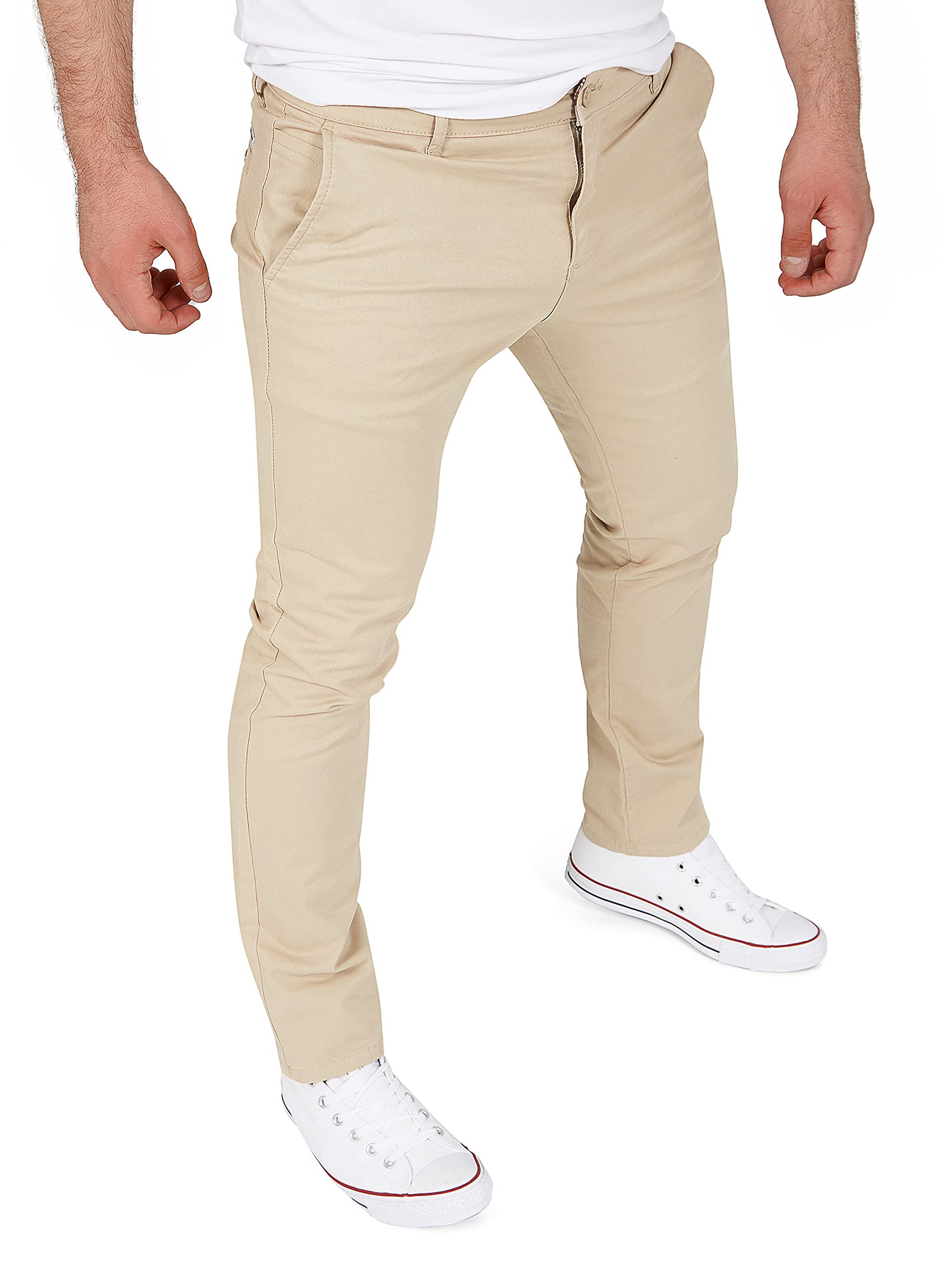 WOTEGA Herren Chino Hose Glenn - Baumwoll Chinohose Mit Stretch