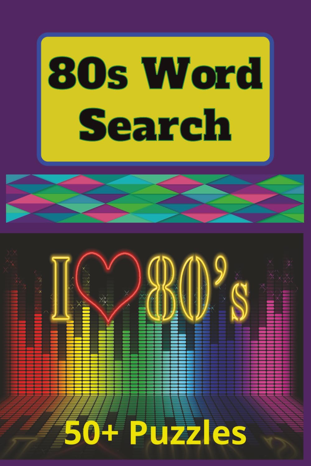 80s Word Search: Nostalgic Word Search Book, 110 Pages Word Search Puzzles for Adults and Seniors, 6x9 inch Size