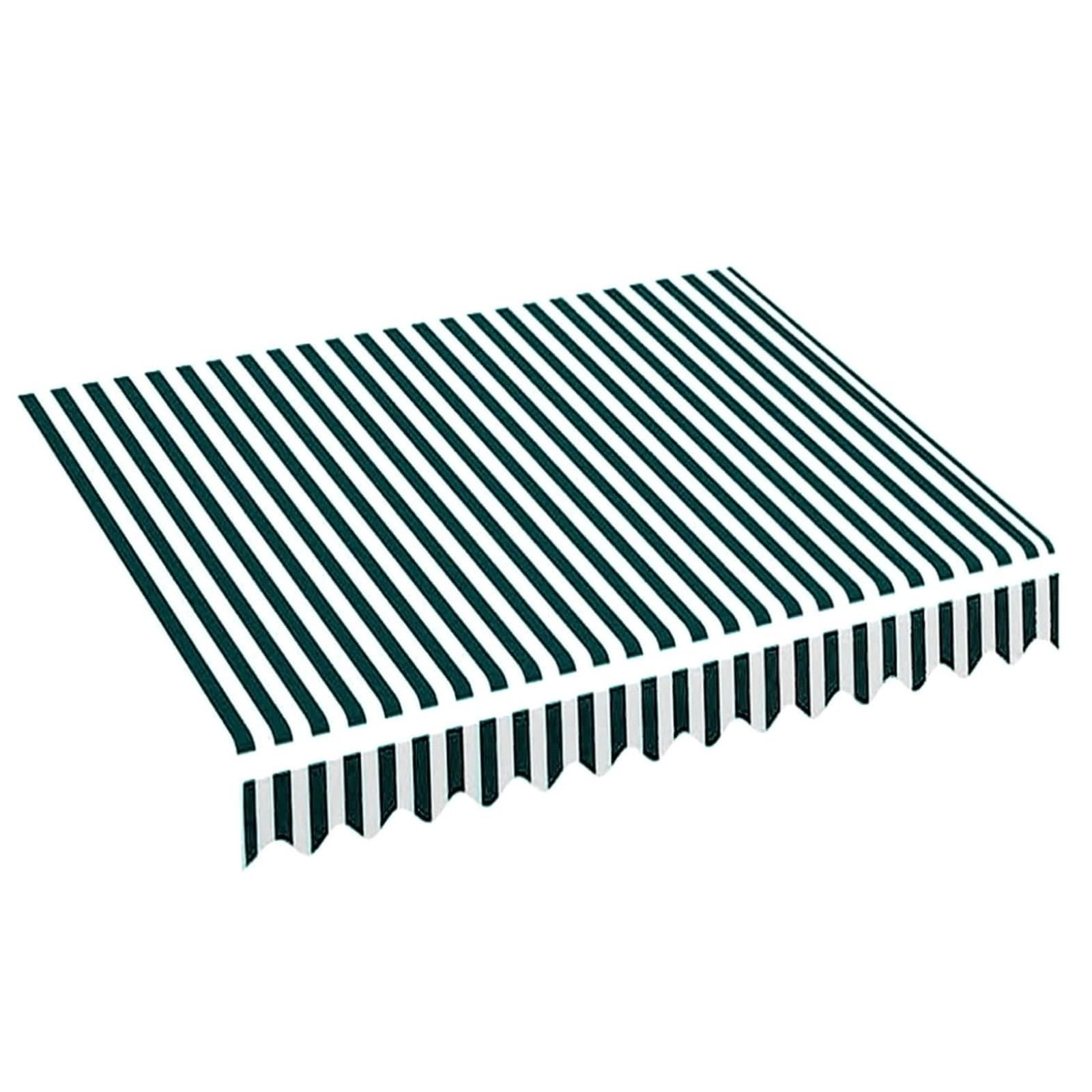 auvent Auvent extérieur rétractable de Protection UV, Tissu de Remplacement, Couverture supérieure en Polyester avec Cadre