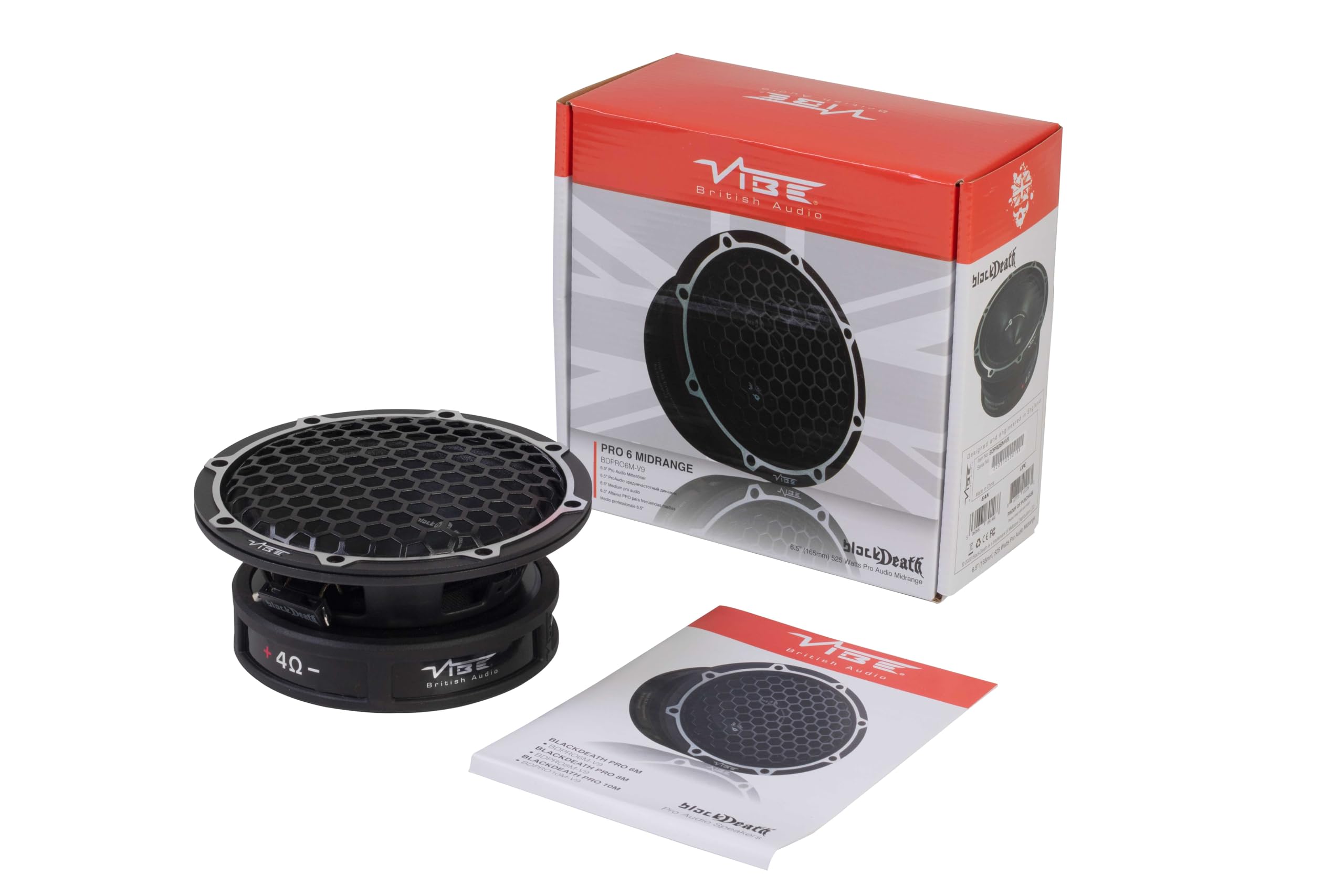 Vibe Black Death 20cmミッドレンジ2発ブレッドツイーター2発 Amazon