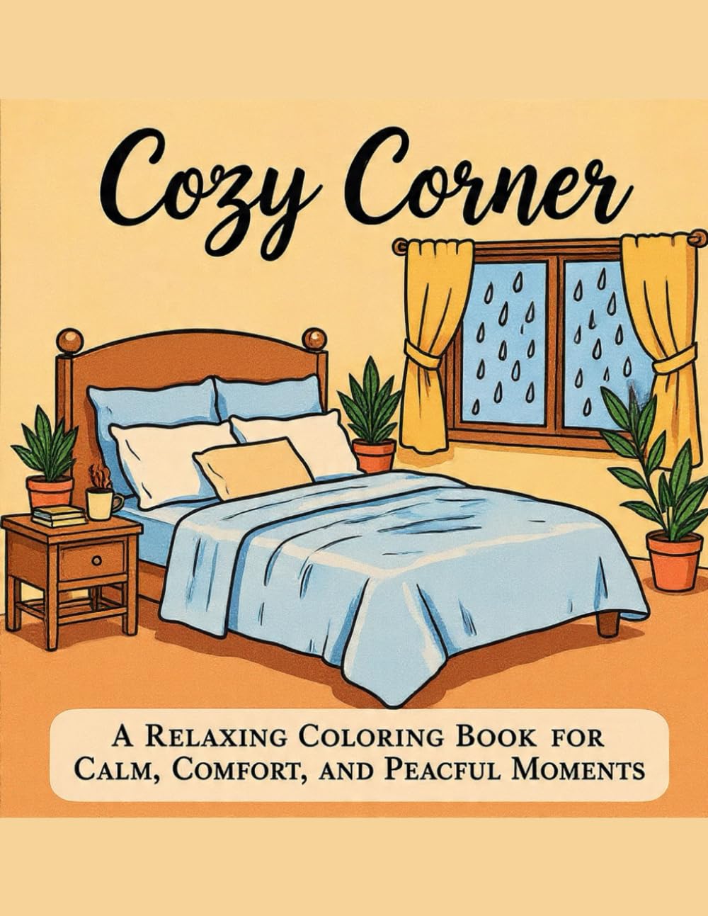 Cozy Corners: A Relaxing Coloring Book for Calm, Comfort, and Peaceful Moments