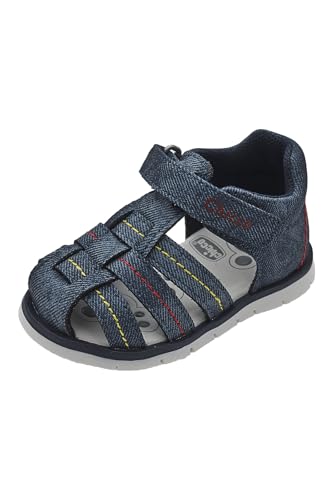 Sandales Chicco pour enfant avec scratchs : chaussures d'été confortables conçues en Italie