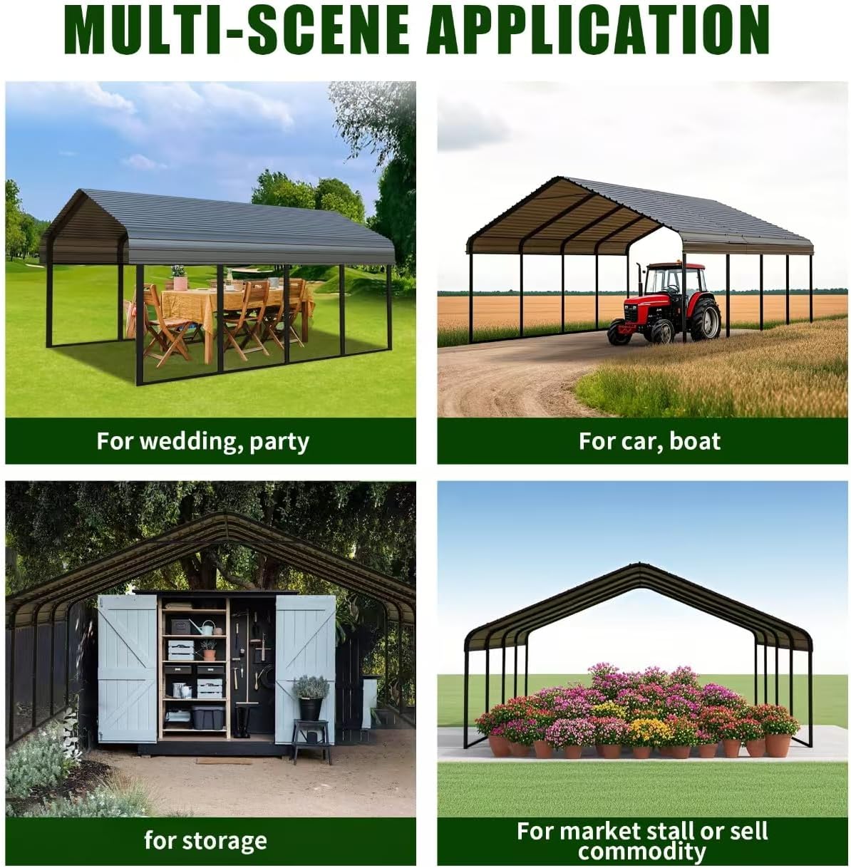 Carport Multi-Scene Application