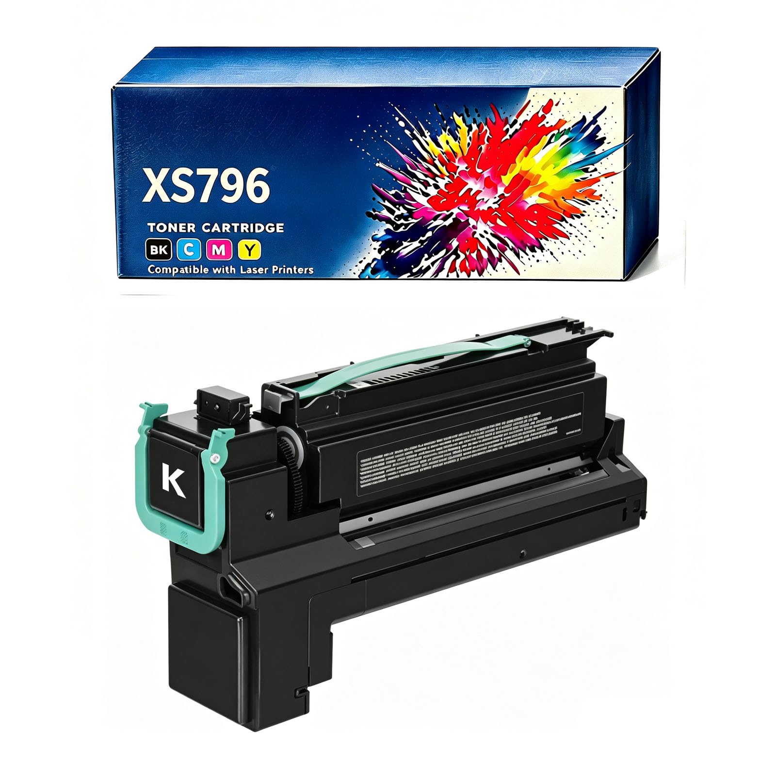 Cartuccia di toner a colori XS796dte 24B5835, 24B5832, 24B5833, 24B5834 – cartuccie di toner appositamente progettate per stampanti a colori; compatibile con stampanti