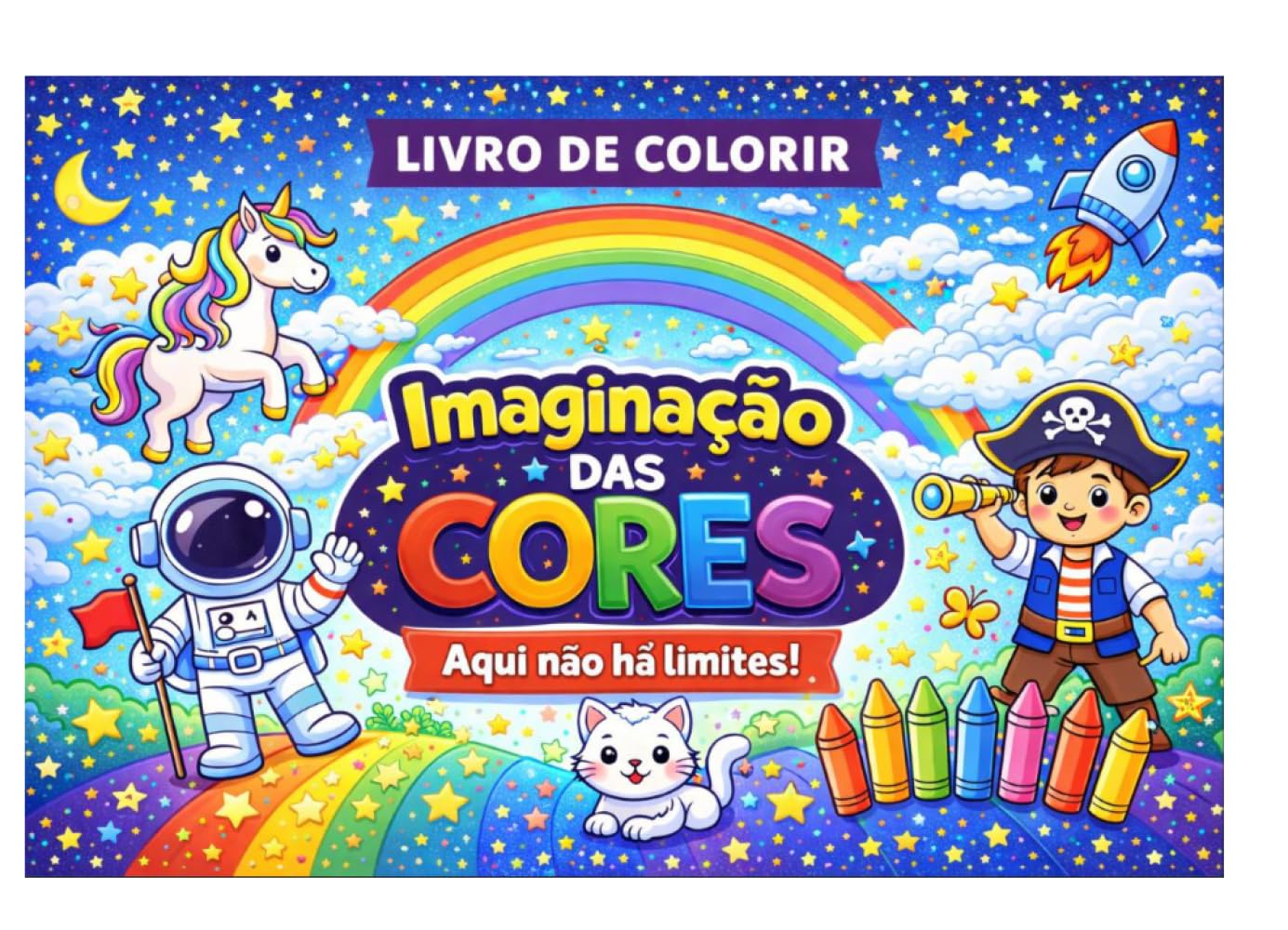 Imaginação das Cores: Aqui não há limites!