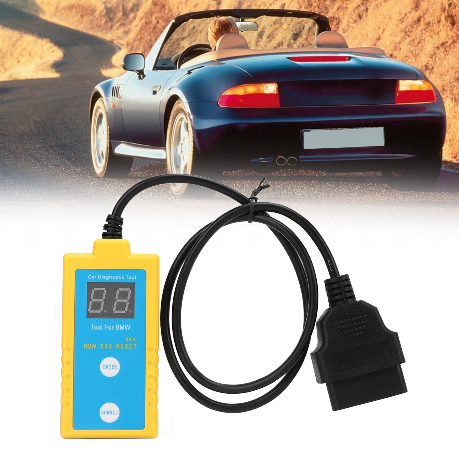 Herramienta de Diagnóstico del Escáner, Diagnóstico Escáner Herramienta de SRS RESTA Reset HERRAMIENTO SRS CHUCHINE CHUCHING Light Scan Tool para E36 E46 E34 E38 E39 Z3 Z4 X5