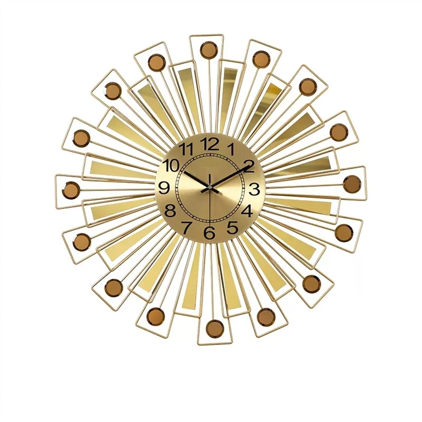 Horloge murale pour chambre à coucher TUSUOD grande horloge de salon