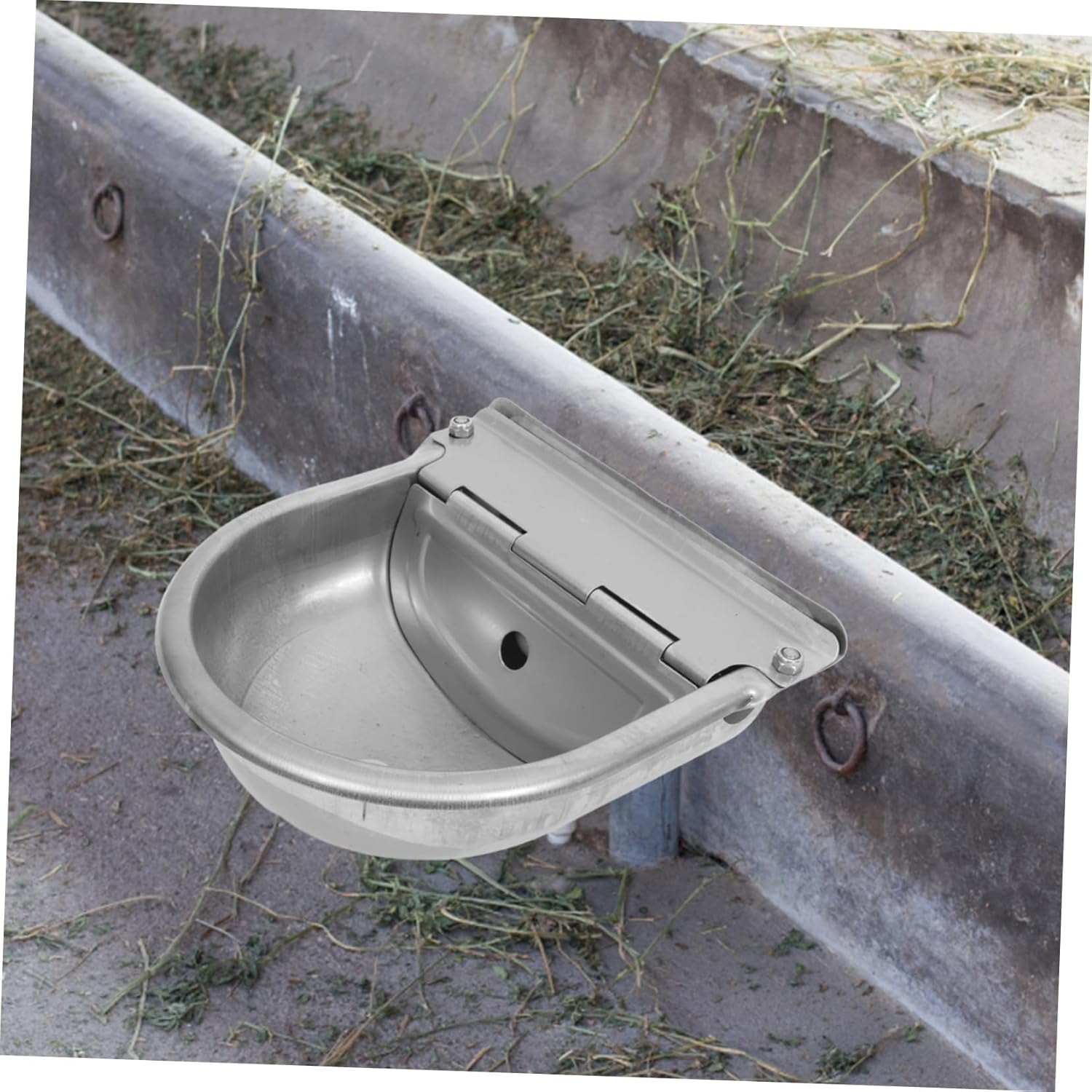 Automatic Horse Waterer Goat Waterer Stainless Steel Cattle Drinking Bowl Stock Tank Animal Water Feeder Bowl