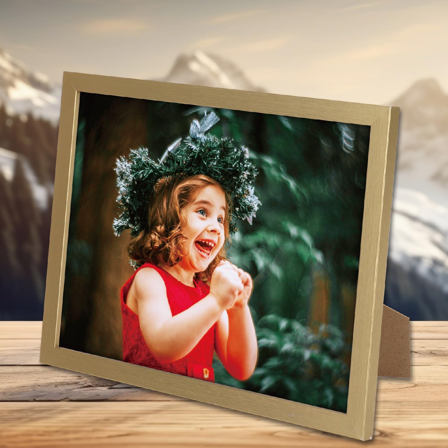 Toner Depot Picture Frames Set for Photos and Artwork, 8x10 Frames Set, 12 Pack,Family Photos, Artwork, Light Weight Bulk Frames Pack for Wall Hanging and Table Stylish Gift (Gold)