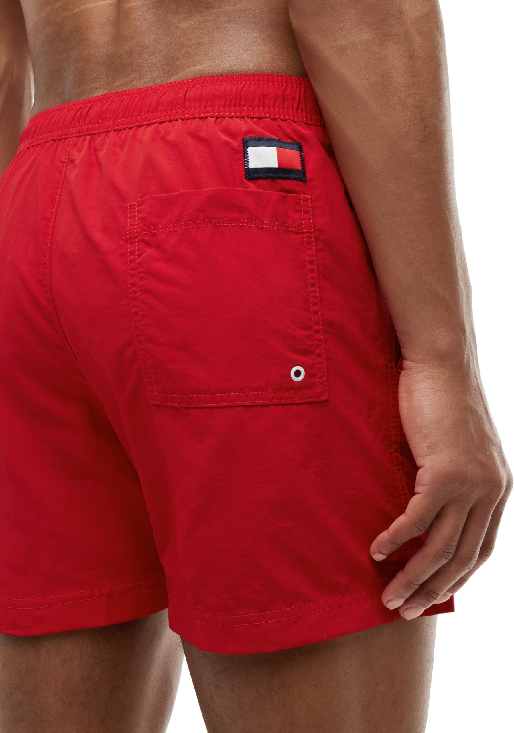 Tommy Hilfiger Bañador para Hombre Medium Drawstring Pernera Media