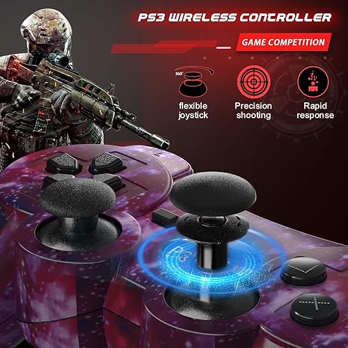 Miniatura 6 de Puning Controlador inalámbrico para controlador P3 controlador inalámbrico con joystick mejorado cielo y arte