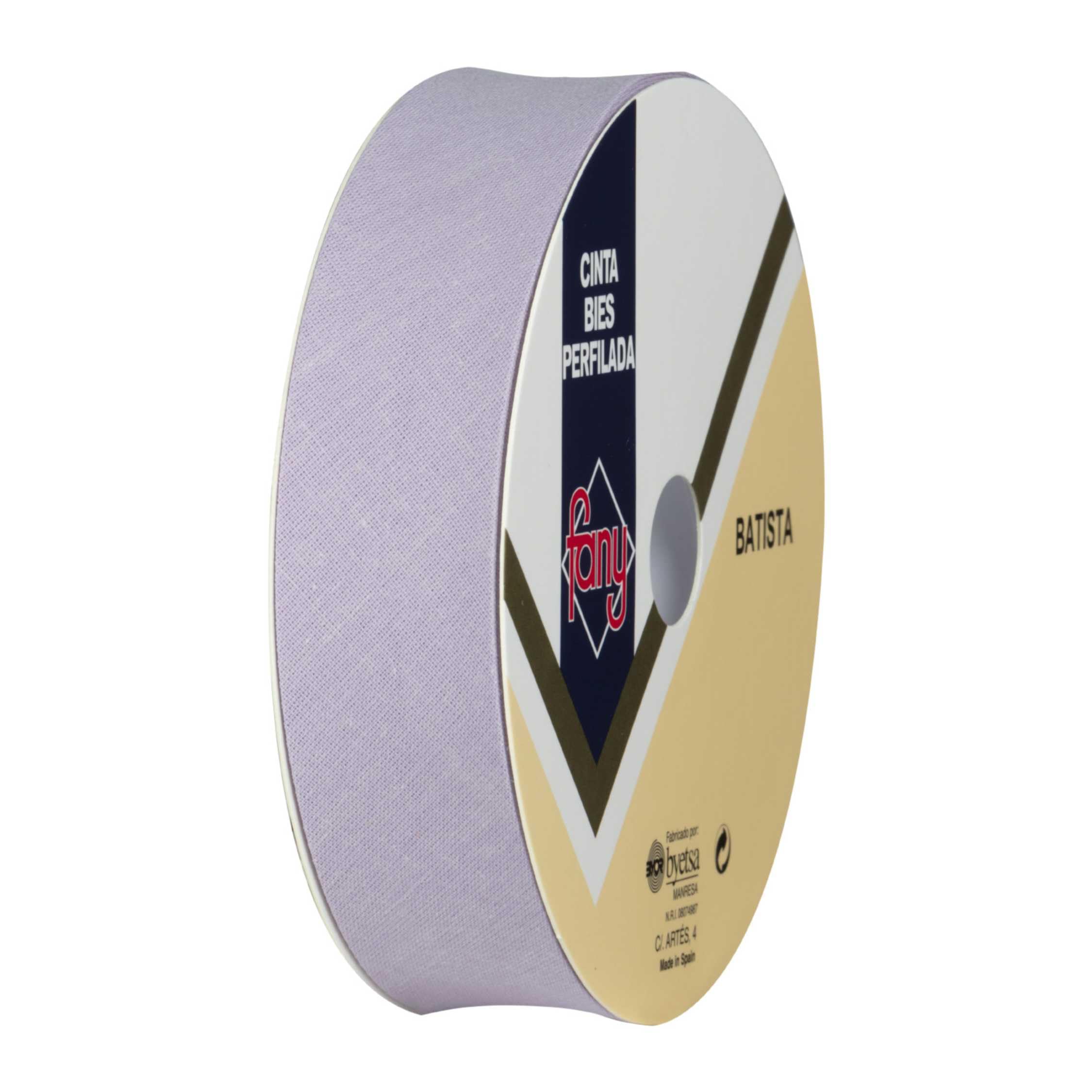 Discover Lifestyle & Fashion Fabrics Bias Binding Tape Polycotton Poly Cotton Sewing Piping Bunting Decorative Trim Edging Hemming Huge Colour Range | 25mm Wide (25 Metre Roll, Orchid Lilac)