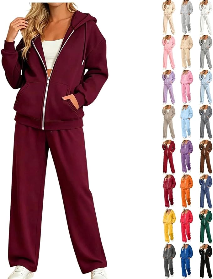 Chándal Completo Mujer Deportivo Invierno Chaqueta y Pantalón