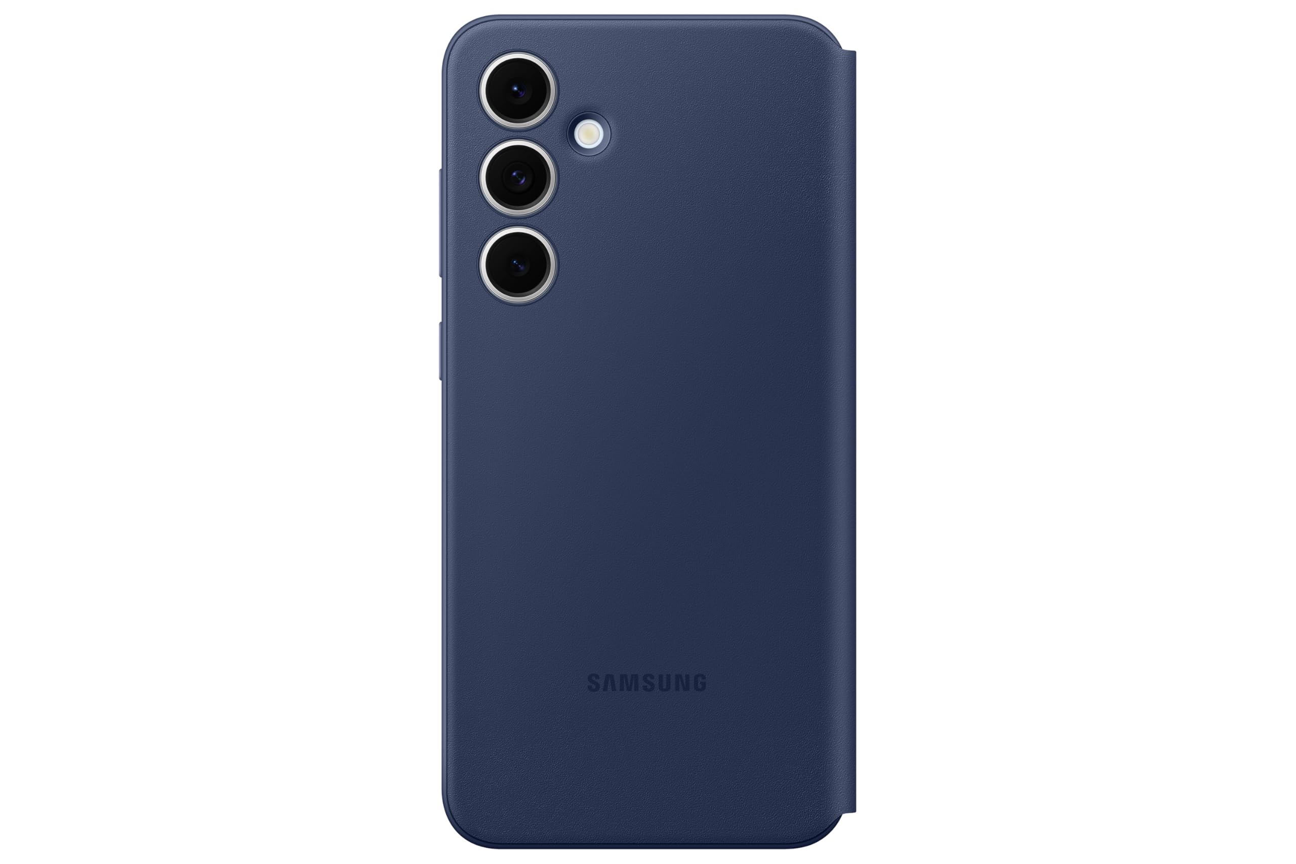 Samsung Smart View Wallet Case EF-ZS721 für Galaxy S24 FE, Smartphone-Cover, Handy-Hülle, Kartenfach, Sichtfenster, Blue – Ansicht 2