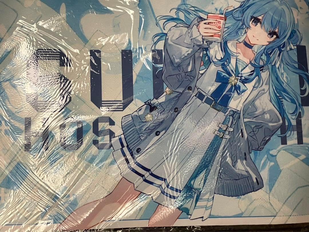 ホロライブ 星街すいせい スリーブ プレイマット ミッドナイトブルー