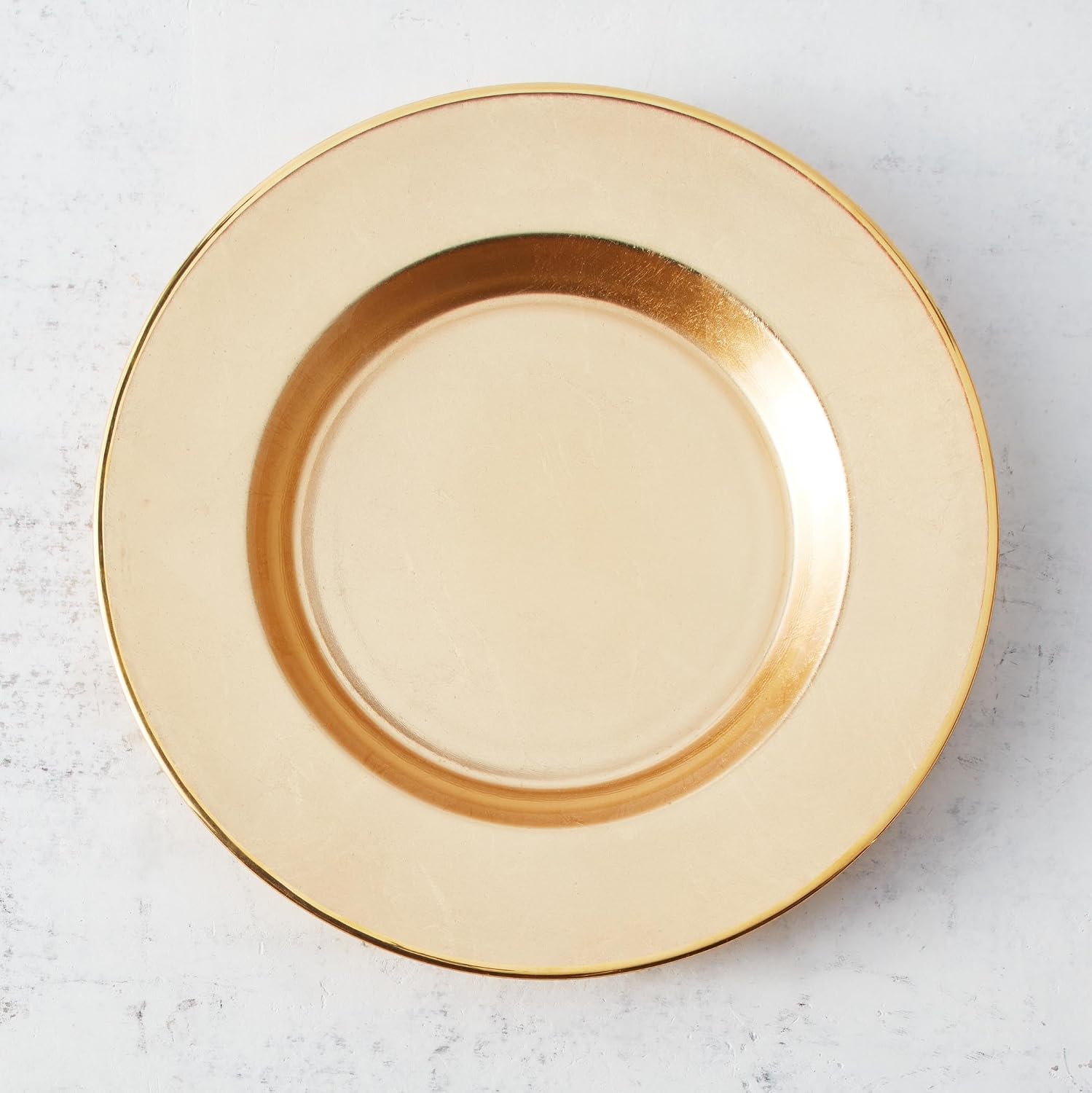Z Gallerie Paramount Dinner Plate Sets - Gold