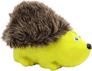 Dog Chew Toys - Squeaky Plush Latex Hedgehog, Ensurre High Qualiity Pet Supplies, Smmooth Surrfaces Teething Bite Aids, Durrable Aggressive Dogs Fetching Games - For Small Medium Puppy Training
