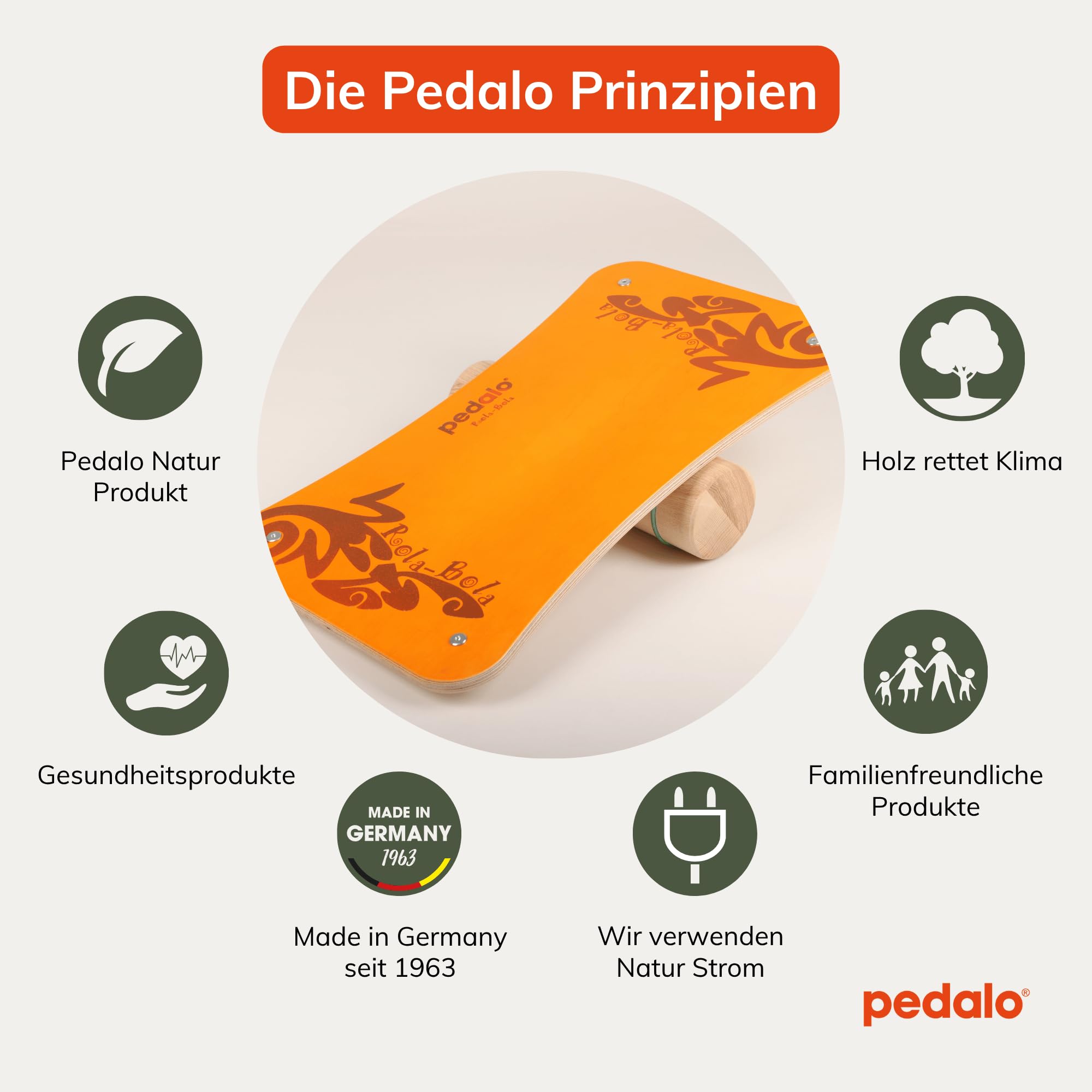 Pedalo Balancebrett Rola-Bola Fun