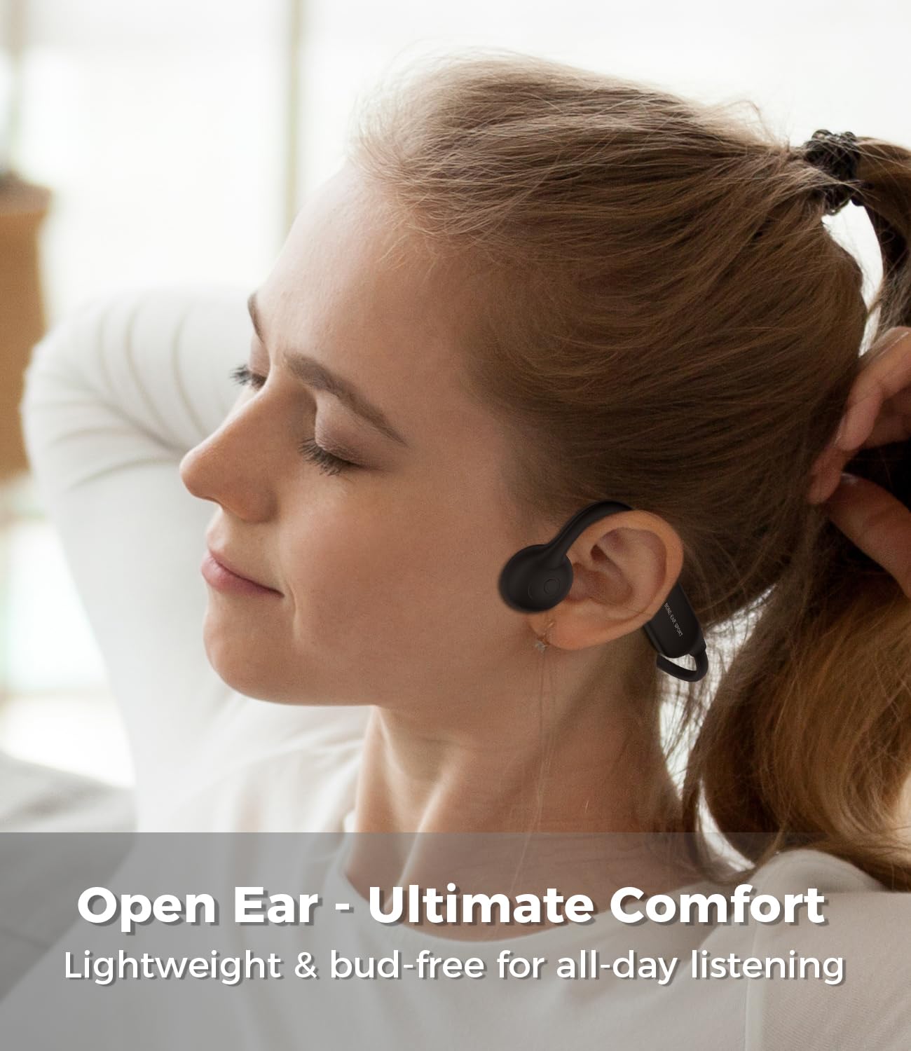 Cuffie Conduzione Ossigenata Bluetooth 5.2 Waterproof IP67 - Dettaglio