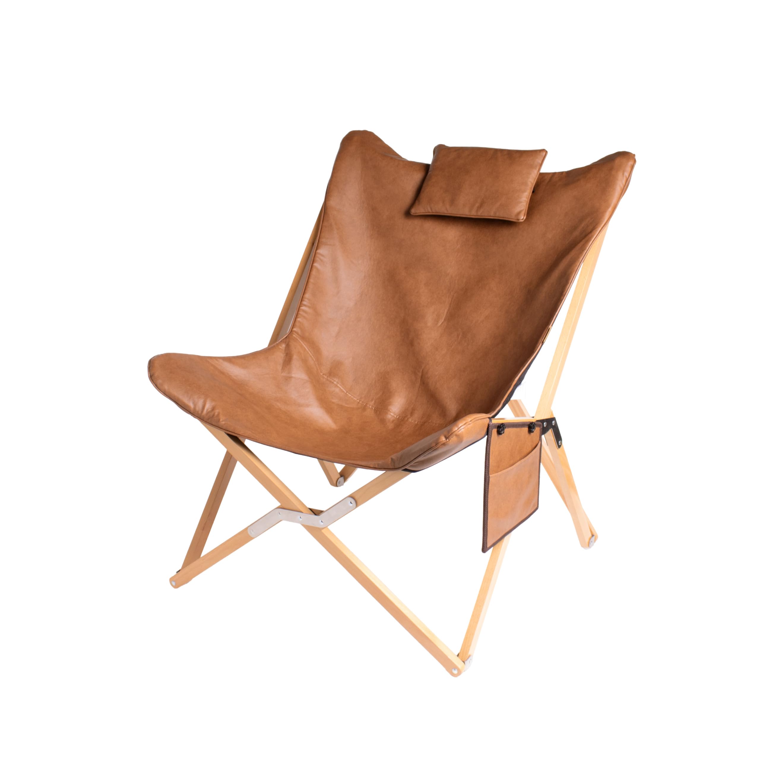 Eclipse Relaxstuhl Siena Loungestuhl Campingstuhl klappbar mit Kopfstütze für Balkon, Garten, Strand und Wohnzimmer ca. 86 x 92 x 78 cm max. Belastbarkeit 120 kg