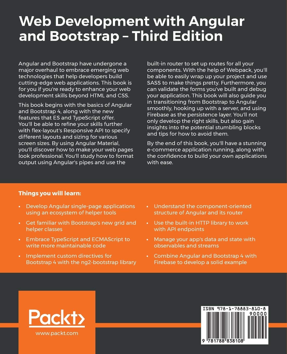 Web Development with Angular and Bootstrap: Embrace responsive web design and build adaptive Angular web applications, 3rd Edition
