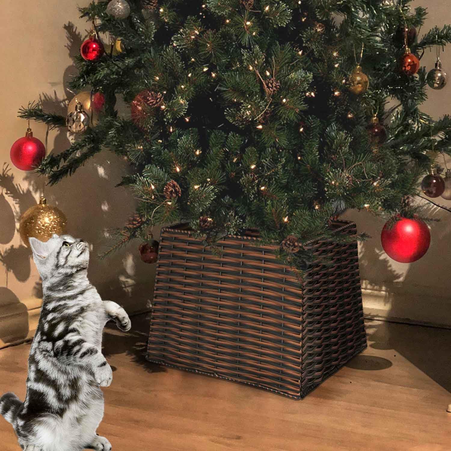 ZWHTB Tree Collar for 36ft Tree, Christmas Tree