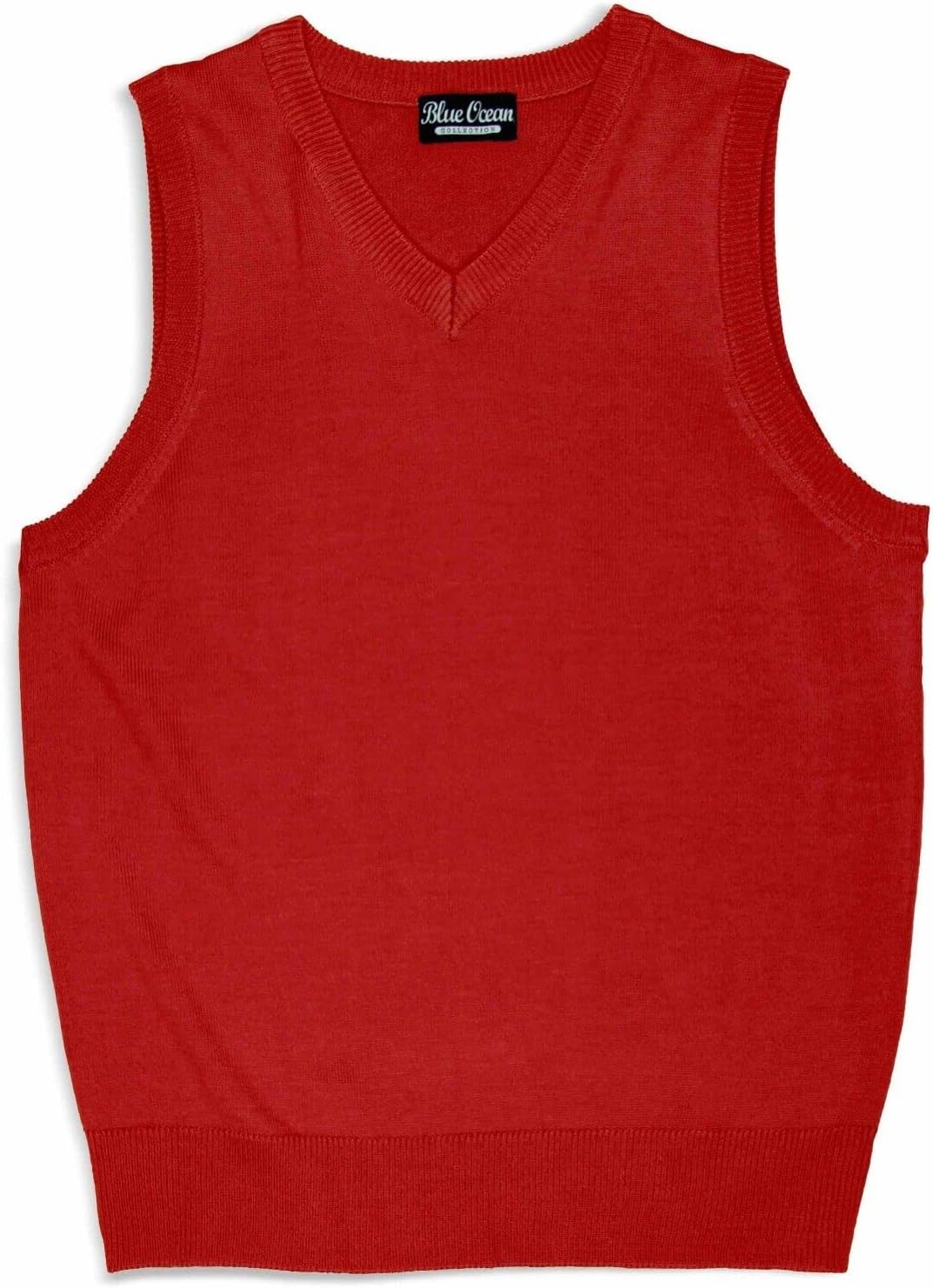 Blue Ocean Boys/Toddlers Solid Color Sweater Vest