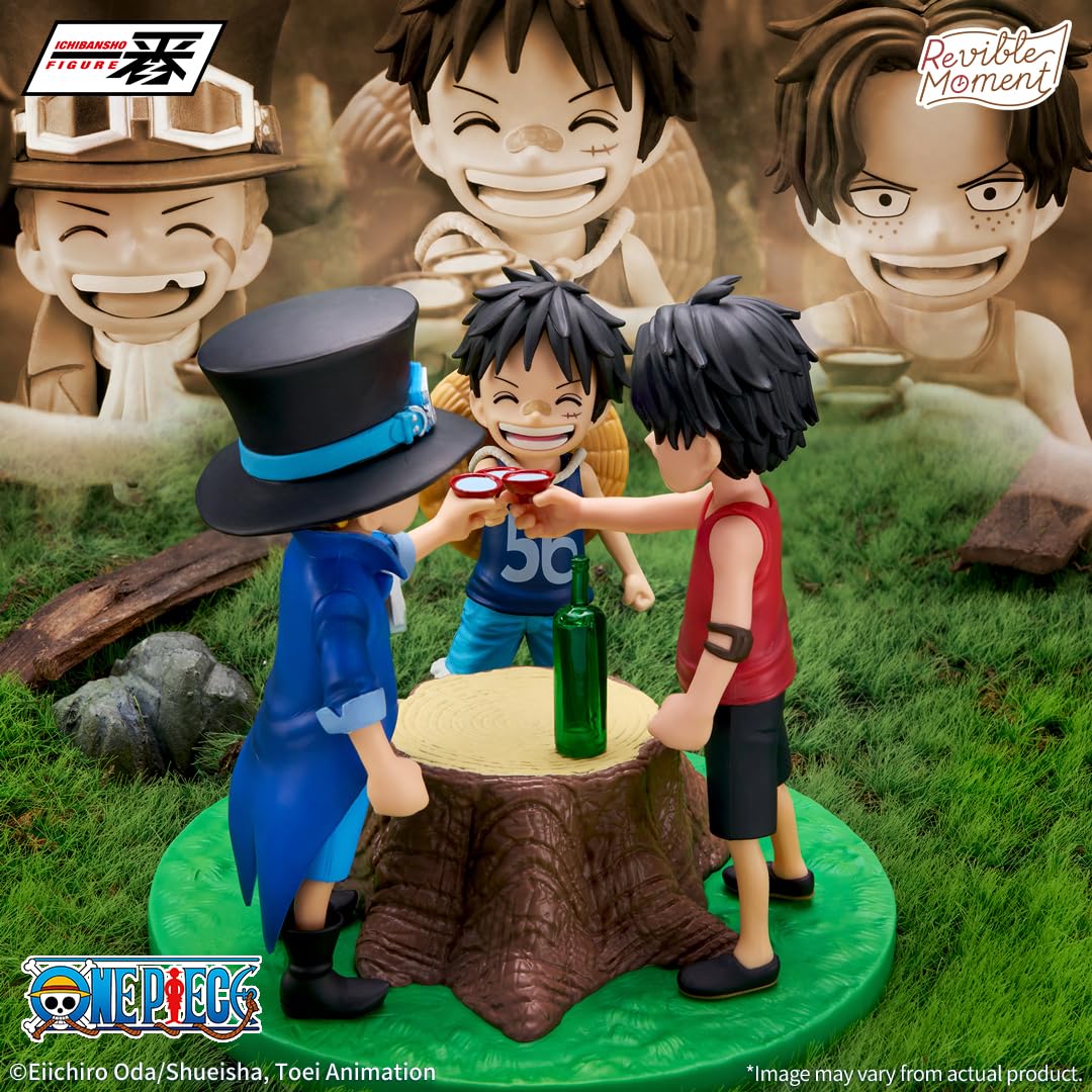 Amazon.co.jp: 一番将 フィギュア ワンピース エース&サボ&ルフィ