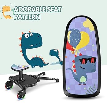 Universal Buggy Board With Seat, Kiddy Board With Pram Organi