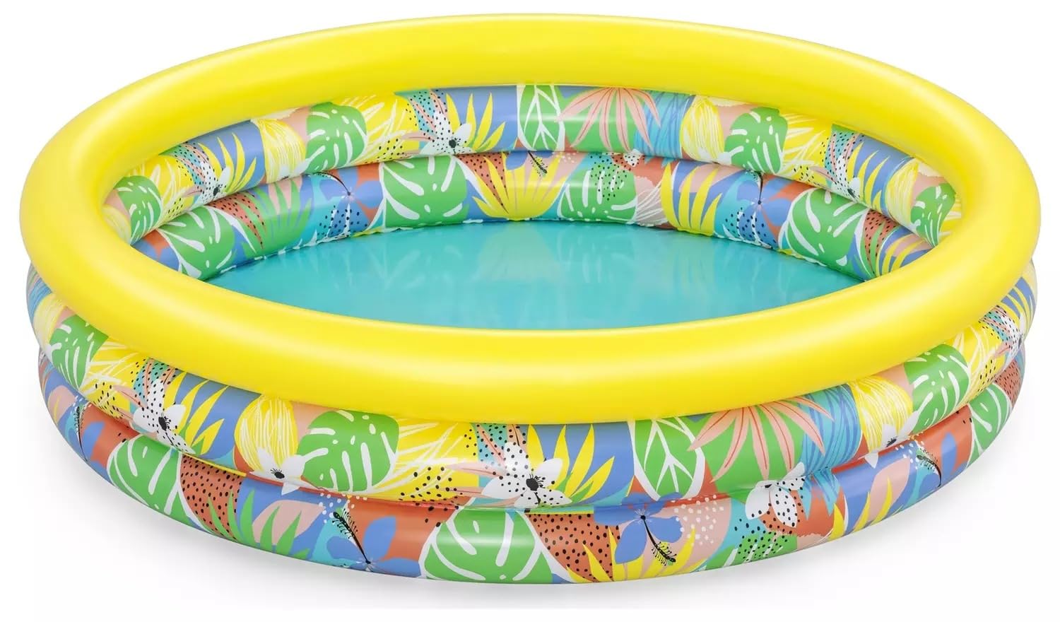6ft Floral Paradise Inflatable Paddling Pool