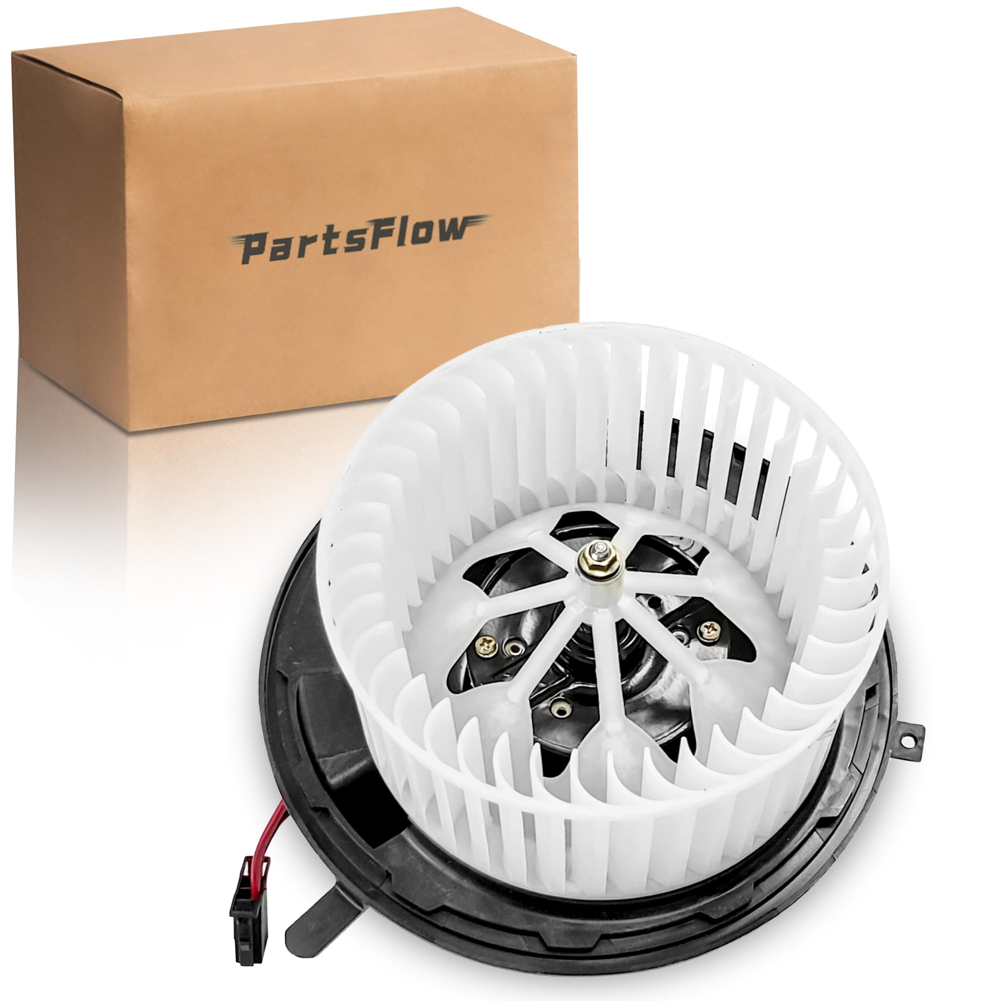 PartsFlow Heater Blower Motor w/Fan Cage For 2006-2017 BMW X3/Z4/X1/128i/135i/328i/328i xDrive/335i/335i xDrive/335is/M3/335d/328xi/335xi/325i/325xi/330i/330xi 700218