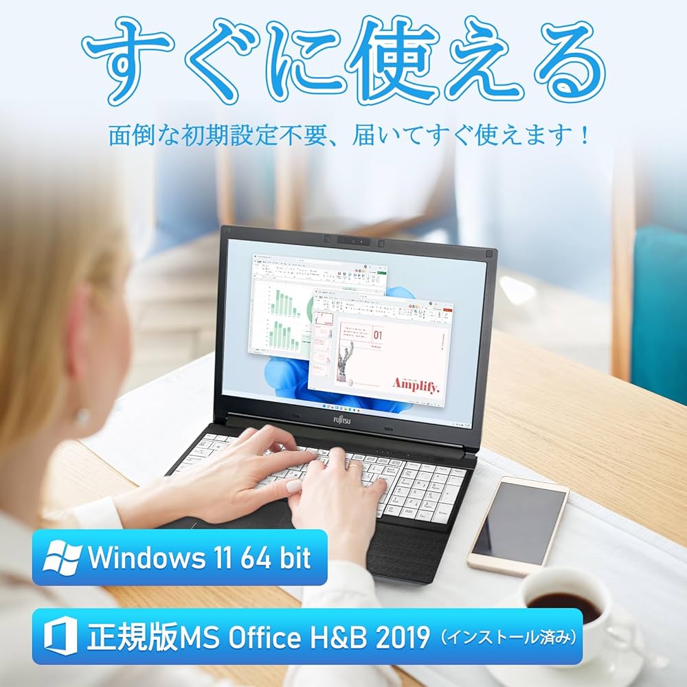 Amazon.co.jp: 【整備済み品】富士通 LIFEBOOK A579 15.6型 第8世代CPU