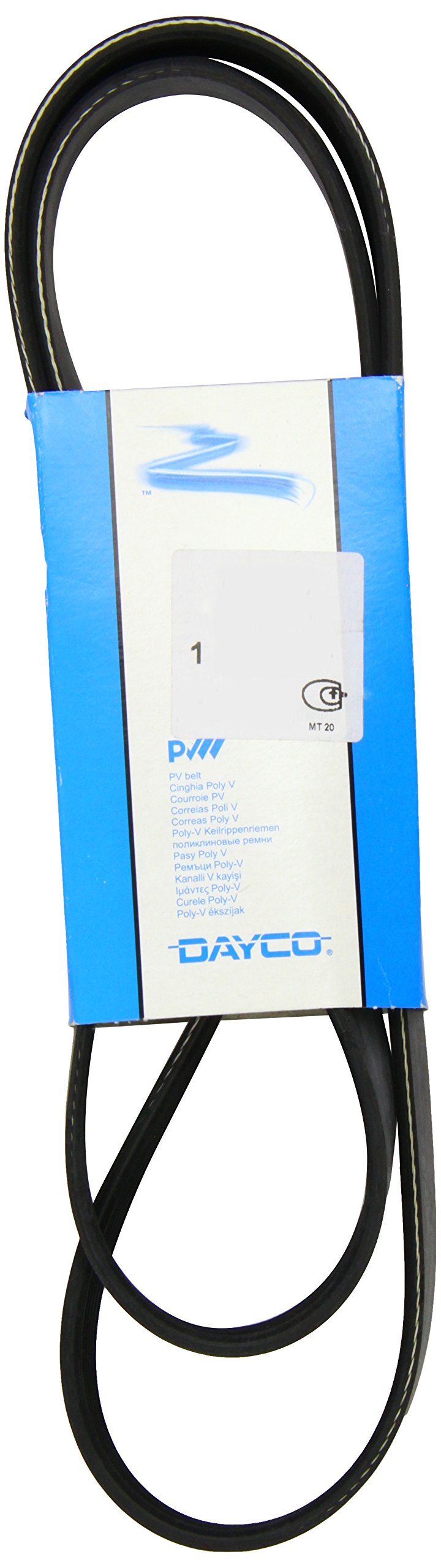 Courroie Accessoire DAYCO 6PK1420 - Pour Renault - Courroie Trapézoïdale Qualité Origine