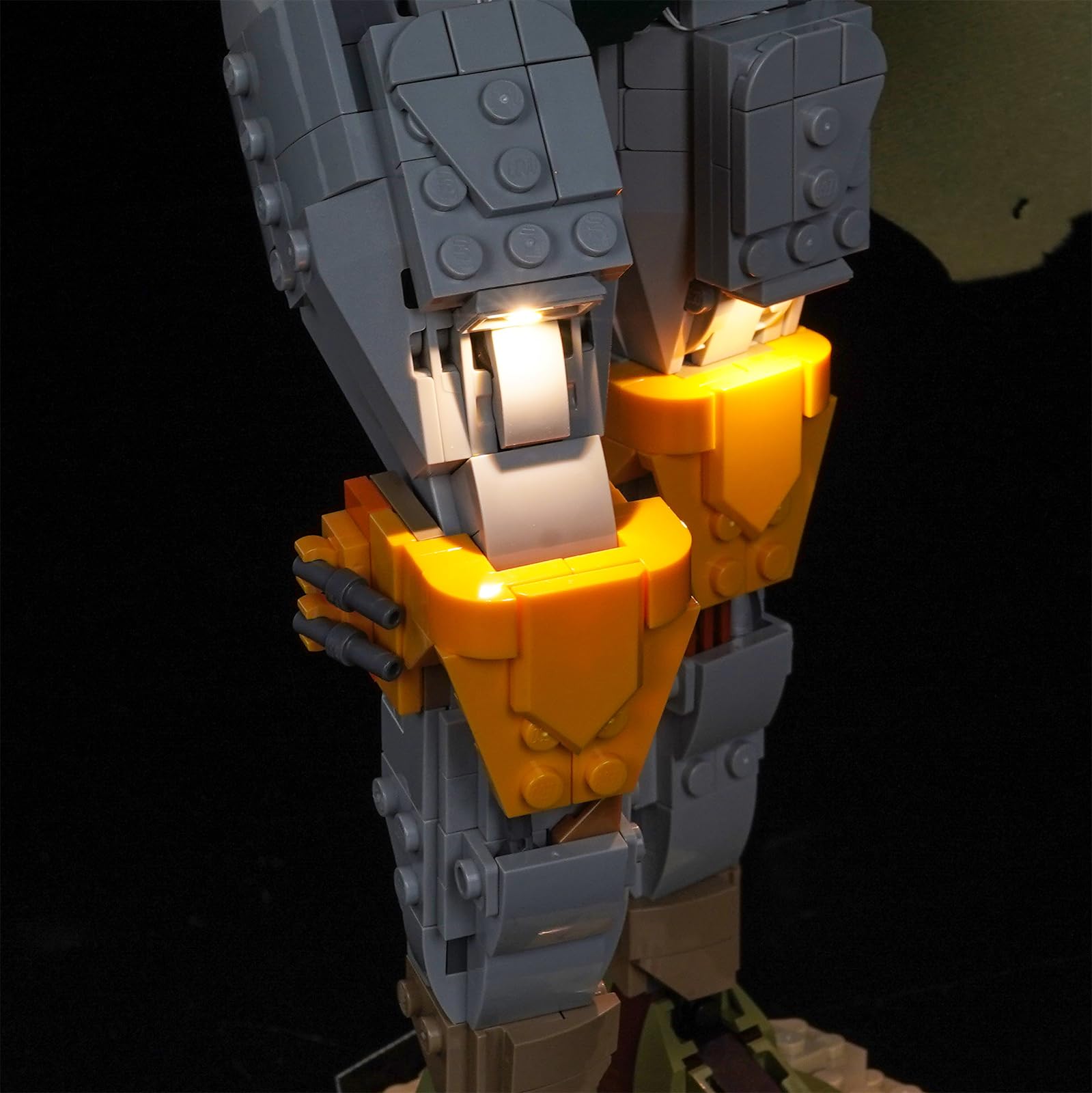 BrickBling Kit d'éclairage à télécommande compatible avec Lego 75455 Boba