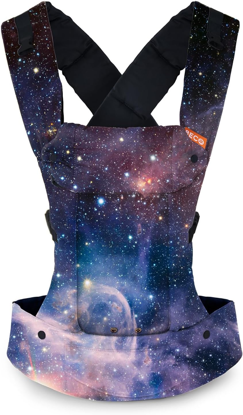 Beco Gemini Baby Carrier - Carina Nebula, Sleek and Simple 5-in-1 All Position Backpack Style Sling for Holding Babies, Infants and Child from 7-35 lbs Certified Ergonomic