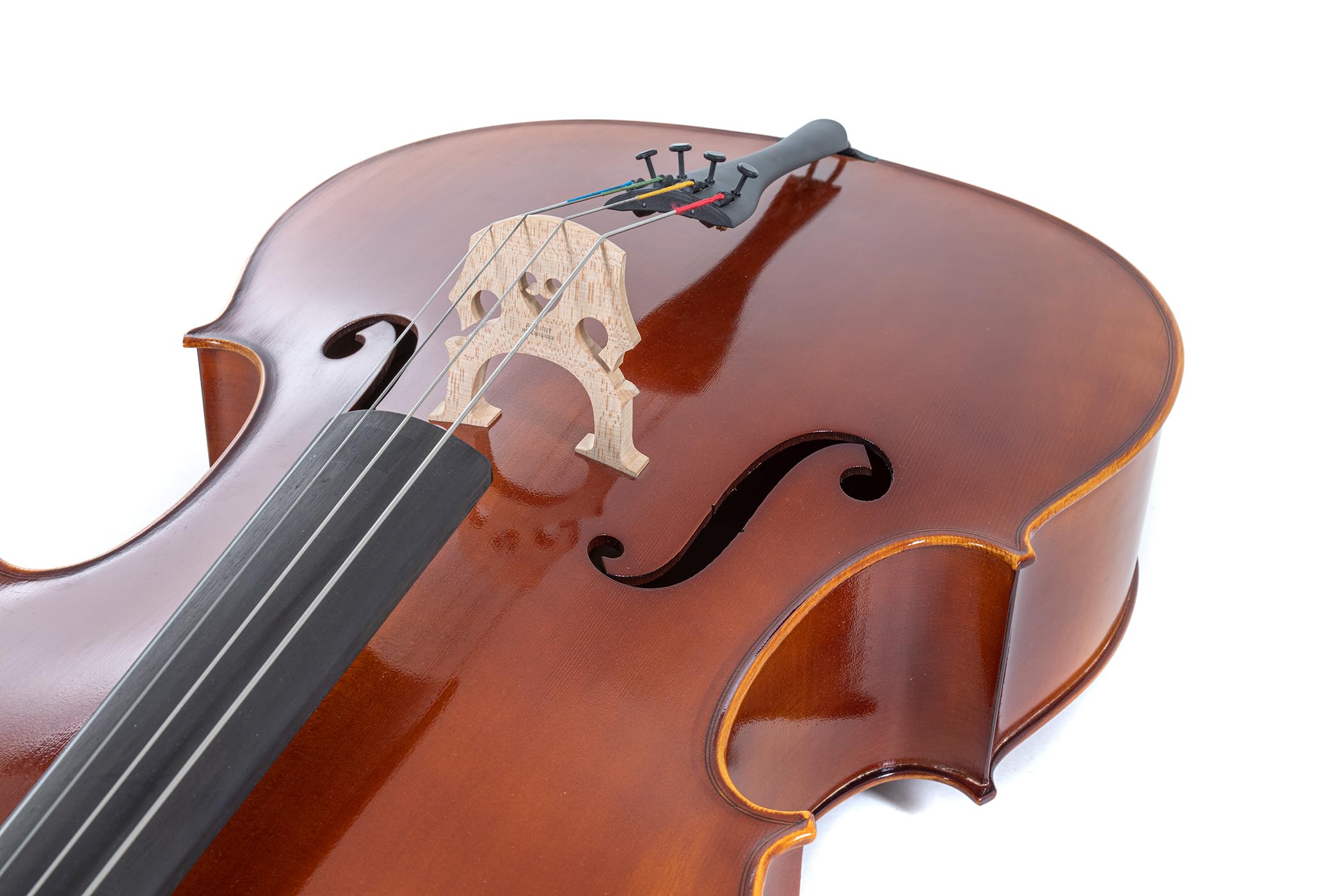 GEWA violonchelo, juego de violonchelos serie Allegro VC1-7/8 listo para tocar, incl. bolsa, arco Massaranduba, cuerdas Larsen Aurora