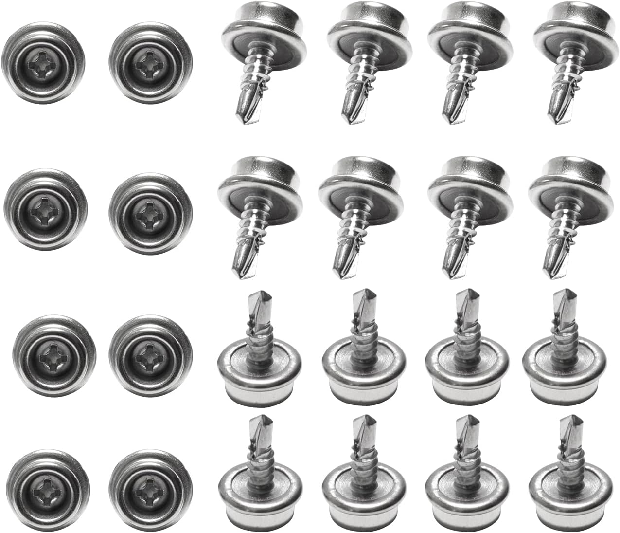 BRBASAP Marine Snaps Boat Canvas Snaps Kit Boat Canvas