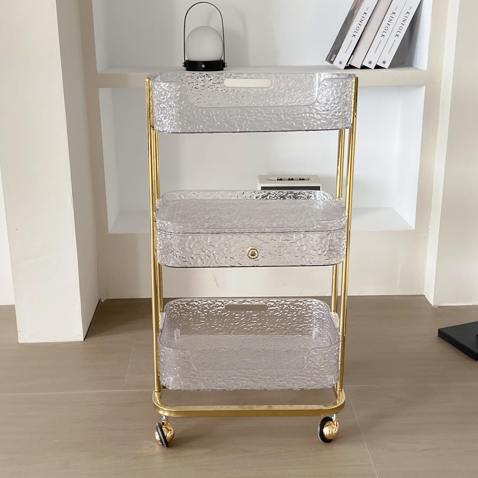 キャスターワゴン アクリル　ポストモダン キャスターワゴン アクリル ポストモダン