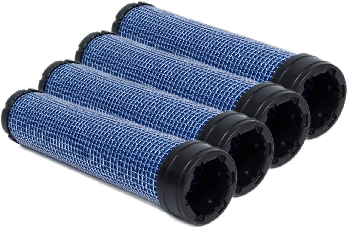 4PK Inner Air Filter Replacement for Kubota R2401-42280 87682991 AF2549 133721A1 TC630-93220