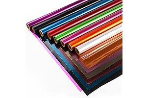 Shareluck Colorful Cellophane Wrap Set for Joyous Creations