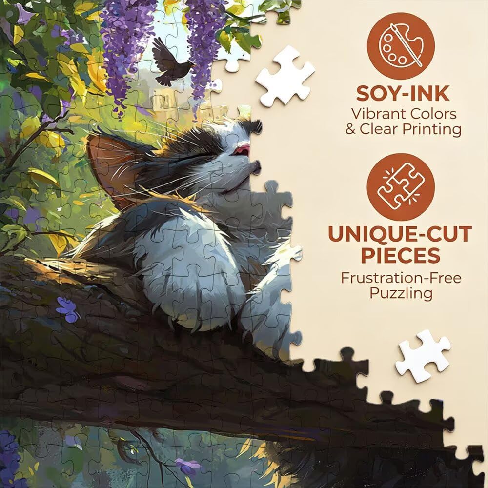 Puzzle 4000 sztuk, fioletowe puzzle dla dorosłych 4000, drewniane puzzle, klasyczne gry edukacyjne, niemożliwe wyzwanie, gry i zajęcia rodzinne, prezent kreatywny DX0YL1-653